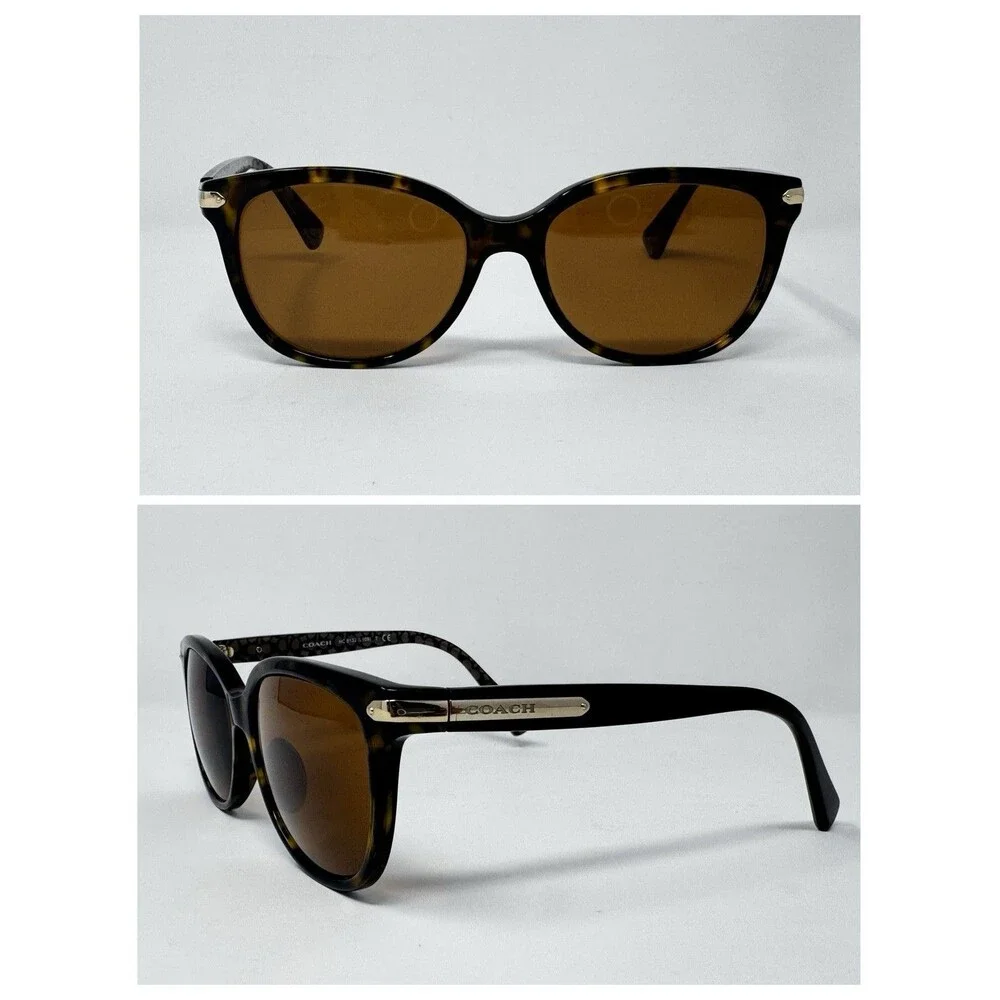 Coach HC8132 L109 Dark Tortoise Sunglass Frames 57-17-135